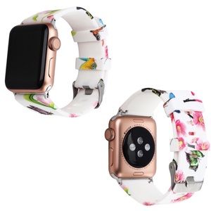 🦋 🌺 Garden Silicone Sport Apple Watch Band